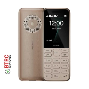 Nokia 130 (2023) Light Gold Feature Phone (Dual Sim)