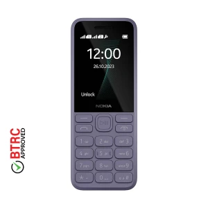 Nokia 130 (2023) Purple Feature Phone (Dual Sim)