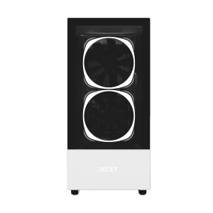 NZXT H510 Elite Mid Tower Matte White Mini-ITX, Micro ATX, ATX RGB Gaming Casing #CA-H510E-W1
