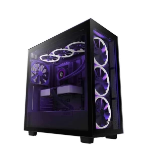 NZXT H7 Elite Mid Tower Black ATX Gaming Desktop Casing #CM-H71EB-01