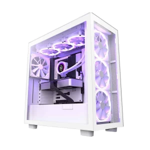 NZXT H7 Elite Mid Tower White ATX Gaming Desktop Casing #CM-H71EW-01