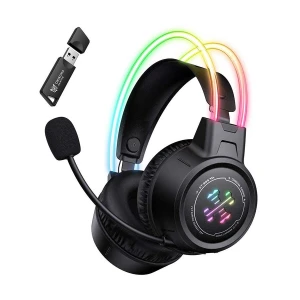 Onikuma GT889 RGB Bluetooth (Tri-Mode) Black Gaming Headphone