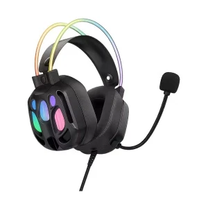 Onikuma X89 RGB Wired Black Immersive 3D Sound Gaming Headphone