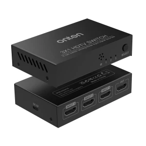 Onten OTN-CS341 HDMI Female to Female Black Switcher