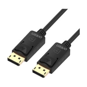 Onten OTN-DP102 DisplayPort Male to Male, 2 Meter, Black Cable #OTN-DP102