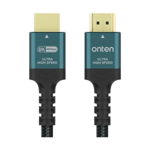 Onten OTN-HD183 HDMI 2.1 Male to Male 1.5 Meter, Black Cable #OTN-HD183 (8K)