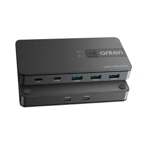 Onten OTN-KVM200 Black KVM Switch
