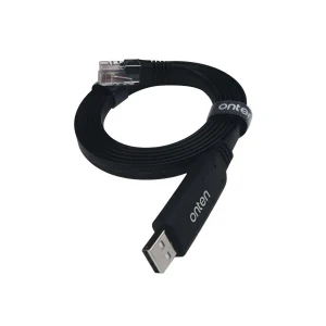 Onten OTN-UA21 USB Male to LAN Male, 1.5 Meter, Black Debug Cable #OTN-UA21