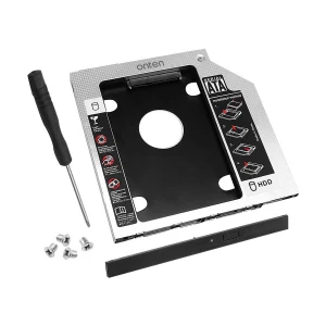 Onten OTN-UHD22 Internal 2.5 inch HDD/SSD Silver Slim Caddy