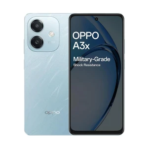 OPPO A3X 4GB RAM, 128GB ROM Ocean Blue Smartphone (Dual Physical Sim)