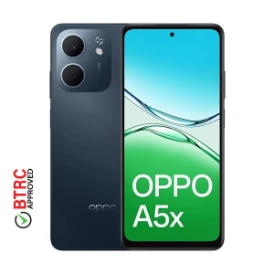 Oppo A5X 4GB RAM 64GB ROM Midnight Blue Smartphone (Dual Physical Sim)