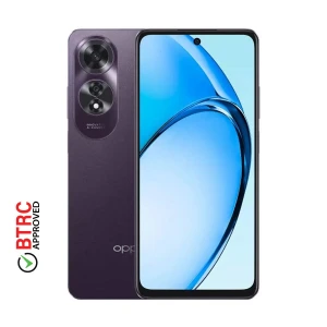 Oppo A60 8GB RAM, 128GB ROM Midnight Purple Smartphone (Dual Physical Sim)