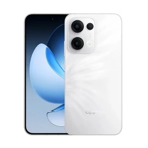 Oppo Reno 13 5G 12GB RAM, 256GB ROM Plume White Smartphone (Single Physical Sim & Single Physical/eSim)