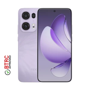Oppo Reno13 5G 12GB RAM, 256GB ROM Purple Smartphone (Dual Physical Sim)