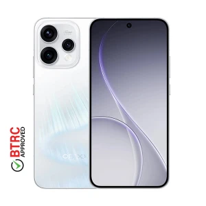 Oppo Reno15 5G 12GB RAM, 256GB ROM Aurora White Smartphone (Single Physical Sim & Single Physical/eSim)