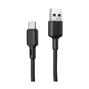 Oraimo FastLine 2 USB Male to USB Type-C Male, 1 Meter, Black Charging & Data Cable #OCD-C54