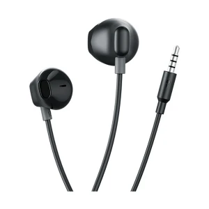 Oraimo Half In-Ear Wired 3.5mm Jack Black Earphone #OEP-320