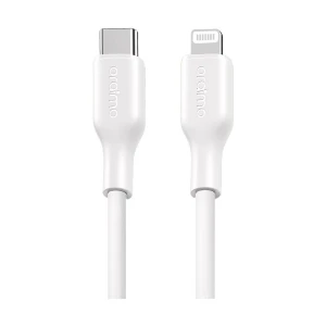 Oraimo RobustLine USB Type-C Male to Lightning Male, 1 Meter, White Charging & Data Cable #OCD-114CL