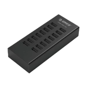 ORICO 16 port USB 2.0 HUB with Power Adapter # H1613-U2-BK