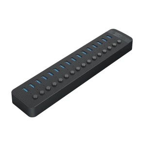 ORICO 16 Port USB 3.0 Male to 16 USB Female Black HUB #CT2U3-16AB-GY-BP