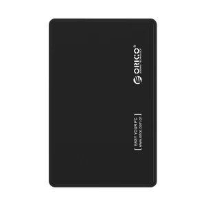 ORICO 2.5 inch USB2.0 Drive Enclosure #2588US-BK-V1-BK-BP