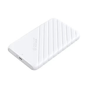 ORICO 2.5 inch USB3.1 White Hard Drive Enclosure #25PW1-C3-WH-EP