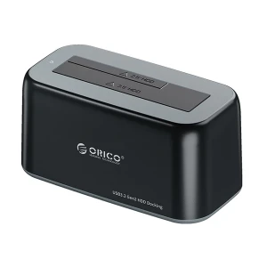 ORICO 2.5/3.5 inch USB3.2 Gen2 Type-C Single Bay Black External HDD/SSD Dock