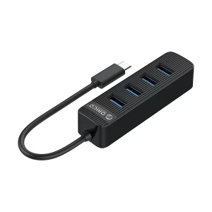 ORICO USB Type-C Male to USB Type-C & Quad USB Female Black HUB # TWC3-4A-BK EP