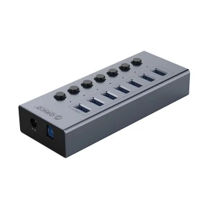 ORICO 7 Port USB 3.0 Gray HUB With Individual Switches #BT2U3-7AB-GY-BP