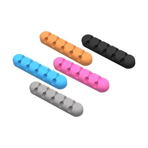 ORICO Adhesive Various Colors Desktop Cable Fixer #CBS5-5 (5Pcs)