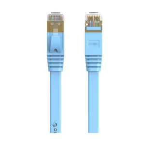 ORICO CAT7 5 Meter, Flat Ethernet Light Blue Network Cable #PUG-C7B-BL
