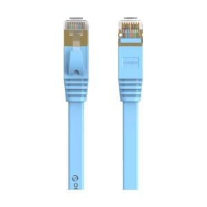 ORICO CAT7 8 Meter, Flat Ethernet Light Blue Network Cable #PUG-C7B-BL