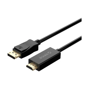 ORICO DisplayPort Male to HDMI Male 2 Meter Black Cable #XD-DTH4-20-BK