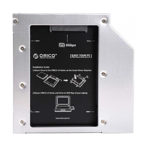 ORICO Internal 2.5 inch HDD/SSD Silver Thick Caddy # L127SS-BP