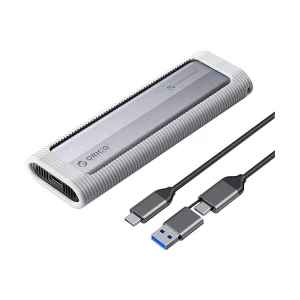 ORICO NVMe M.2 Grey SSD Enclosure with Silicone Protective Case #AXM2S-G2-GY
