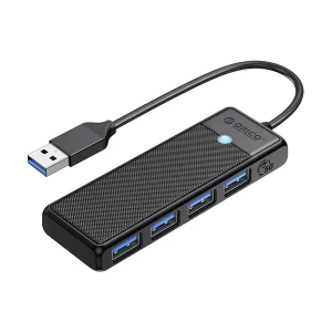 Orico PW Series USB Male to Quad USB 3.0 Female Black HUB #PAPW4A-U3-BK