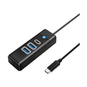 ORICO Type-C Male to Dual USB 3.0 & Type-C Female Black HUB #PWC2U-C3-015-BK