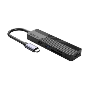 ORICO Type-C Male to HDMI, USB 3.0, USB 2.0, SD & TF Female Black Converter # MDK-5P-BK