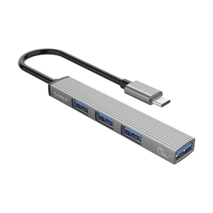 Orico Type-C Male to USB 3.0 & Tri USB 2.0 Female Gray Hub #AH-13-GY
