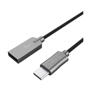 ORICO USB Male to Type-C Male, 1 Meter, Black Charging & Data Cable # HCU-10-V1