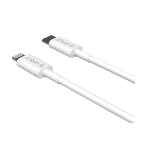 ORICO USB Type-C Male to Lightning, 1 Meter, White Charging & Data Cable # CL01- WH