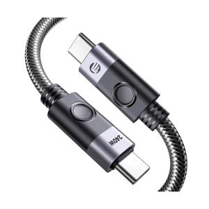 ORICO USB Type-C Male to Male 0.5 Meter, Black Charging & Data Cable #CC240-40-05-BK
