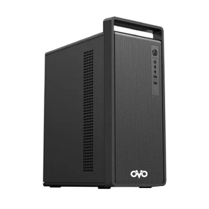 OVO M-260A-B Mini Tower Black Micro-ATX Desktop Case with Standard PSU