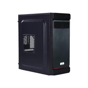 OVO M3404 Mid Tower Black ATX Desktop Casing (Without Power Cable)