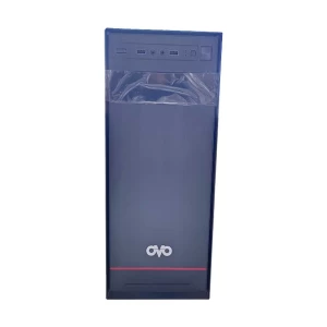 OVO M3409 Mid Tower Black Desktop Case (Without PSU & Power Cable)