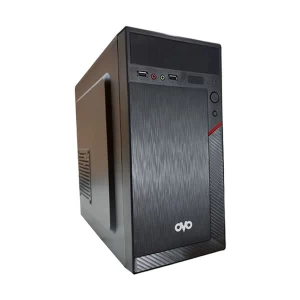 OVO R-1701 Mini Tower Black Desktop Casing with Standard PSU (Without Power Cable)