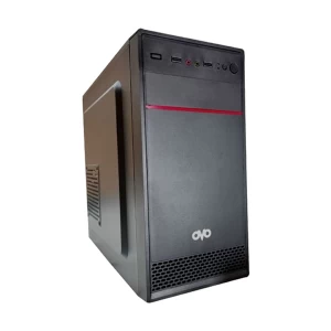 OVO R-1709 Mini Tower Black Desktop Casing with Standard PSU (Without Power Cable)