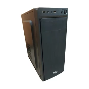 OVO T-1671 Mid Tower Black Desktop Casing with Standard PSU (Without Power Cable)