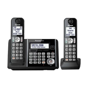 Panasonic KX-TG3752 Cordless Black Phone Set
