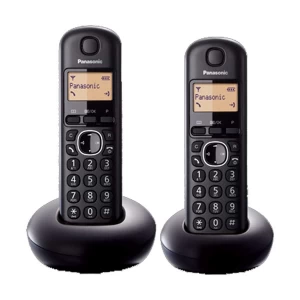 Panasonic KX-TGB212CX Digital Cordless Black Phone Set